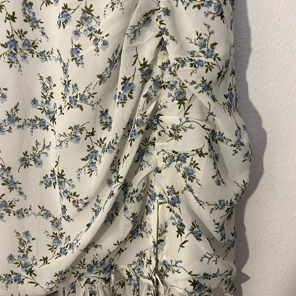 Hello Molly | New modern Ophelia maxi dress Women’s size 10 ditsy floral ruffle - Picture 7 of 14